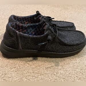 Hey Dude Shoes Wendy Sox Black Size 7